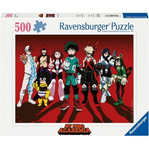 Puzzle RAVENSBURGER ""My Hero Academia, Superhelden"" Puzzles bunt Kinder Made in Germany; FSC - schützt Wald weltweit