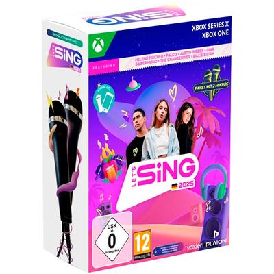 RAVENSCOURT Spielesoftware "Let's Sing 2025 German Version [+ 2 Mics]" Games eh13