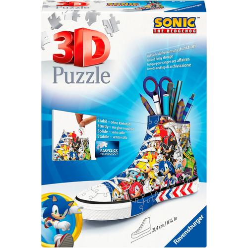 Puzzle RAVENSBURGER ""Sneaker Sonic the Hedgehog"" Puzzles bunt Kinder Made in Europe, FSC - schützt Wald weltweit