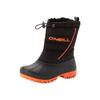 Schlupfboots O'NEILL "YAVA HIGH JR", Damen, Gr. 30, schwarz (schwarz, golden poppy), Synthetik, sportlich, Schuhe, Winterboots, Snowboots, Winterschuhe