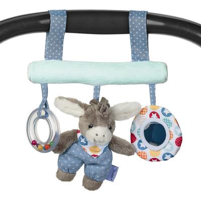 Greifspielzeug STERNTALER "Emmi", blau, Greifspielzeug, KinderB:26cm H:19cm, Flauschstoff, Softvelour, Polycotton, zum Aufhängen, B:26cm H:19cm Image