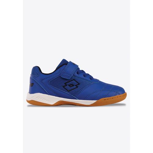 Hallenschuh LOTTO, Gr. 32, blau (blau, schwarz), Synthetik, Textil, sportlich, Schuhe