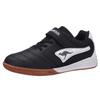 Hallenschuh KANGAROOS "K5-Drib EV", Gr. 33, schwarz-weiß (jet schwarz, weiß), Synthetik, sportlich, Schuhe, Non-Marking Sohle