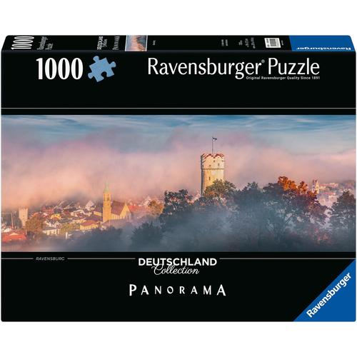 Puzzle RAVENSBURGER ""Deutschland Collection - Panorama, Ravensburg"" Puzzles bunt Kinder Made in Germany; FSC - schützt Wald weltweit