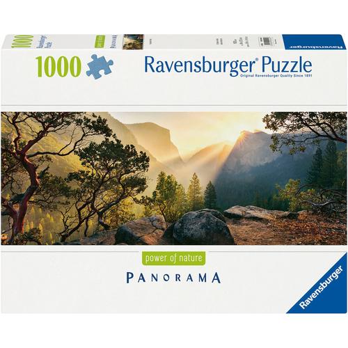 Puzzle RAVENSBURGER ""power of nature - Panorama, Yosemite Park"" Puzzles bunt Kinder Made in Germany; FSC - schützt Wald weltweit