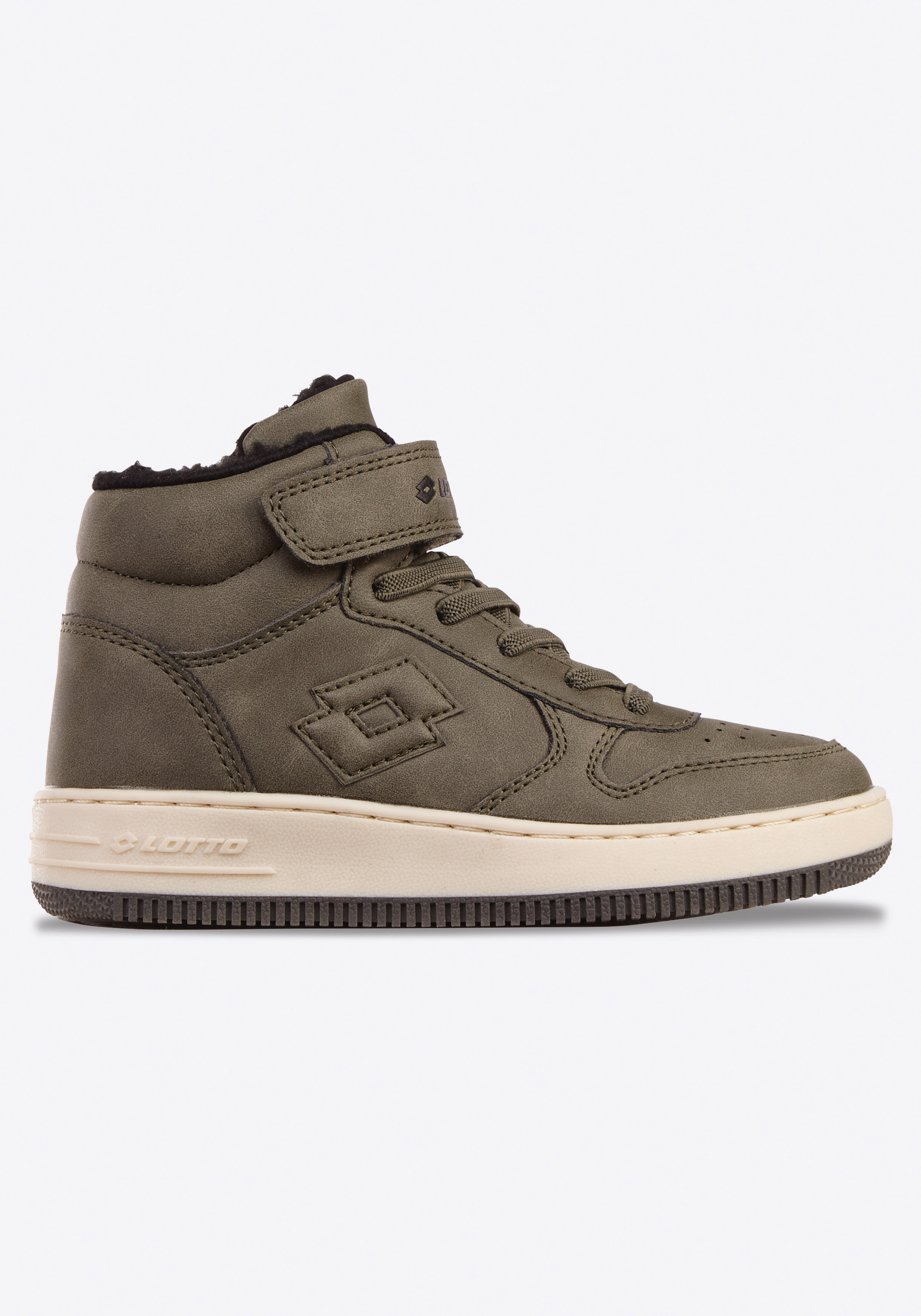 Sneakerboots LOTTO, Gr. 28, grün (olive, schwarz), Synthetik, Sportlich, Schuhe, Winterschuhe, Schnürboots, Sneaker, gefüttert Image