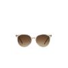 Sonnenbrille MARC O'POLO "mit Acetat-Rahmen", Damen, weiß, unifarben, Brillen