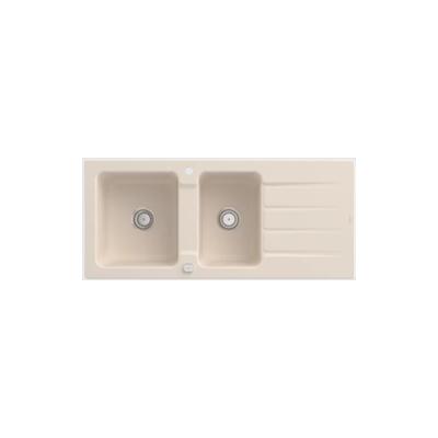 Villeroy & Boch Villeroy&Boch Spülbecken, Küchenspüle Architectura 80 Ivory 1160x510mm, Unterschrankbreite 80cm Image