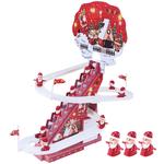 Escalier Escalade Jouet, Jouets de Noël,Jouets électriques d'escalade, 6 Jeux de Thèmes