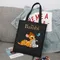 Disney Bambi dessin animé mode grande capacité toile sac à bandoulière femmes sac fourre-tout