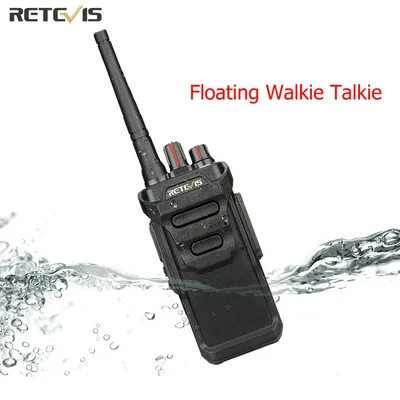 RETEVIS RT648 IP67 Wasserdichte Walkie Talkie 1 oder 2 stücke Schwimm Tragbare Radio PMR 446 FRS Lizenz-freies Zwei-weg Radio Spaziergang Sprechen