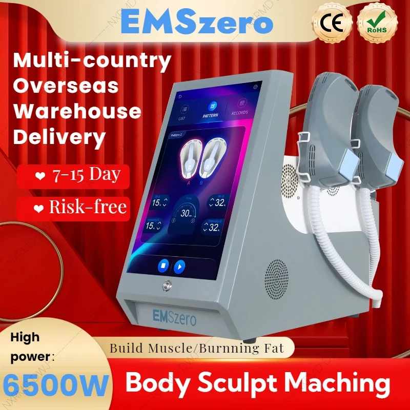 Neo RF EMS Body Sculpting Machine EMSzero MYOslim Fat Sculpt Abnehmen Lift Hüften Beckenpolster Muskelstimulation Gewichtsverlust HI-EMT Image