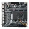 BKHD NAS N100 DDR5 Motherboard mit I/O Shield 6* SATA3.0 2.5G Nics Mini ITX 17x17CM 2* M.2 für Soft Router Storage Server