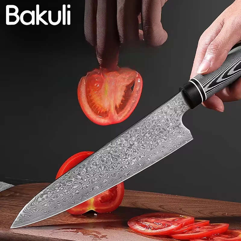 Damaskus Sushi Messer Rindfleisch Messer Kochmesser Split Fisch Messer Sashimi Messer Kochen Spezial messer scharf fort geschrittenes Kochmesser Image