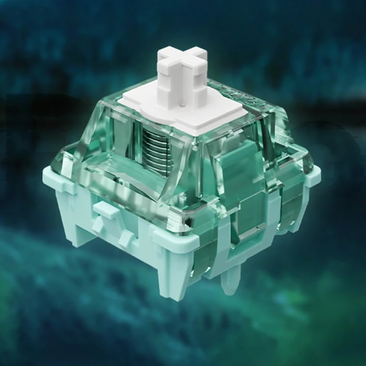 Gateron Magnetischer Jade Pro Switch Magic Jade Switch Linear für magnetische mechanische Tastatur HIFI Pre Lubed 36g POM PC PA66 Hall Image