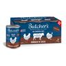 Butcher’s Original senza cereali 24 x 400 g Umido per cane - Set%: 3 gusti