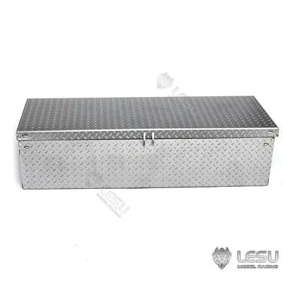 LESU 1/14 Toy Tool Box Metal Battery Box Toolbox Toolkit For Tamiya RC 1/14 1/10 Off-road Vehicles RAVE-UM406 Parts Accessories