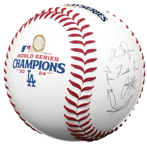 Los Angeles Dodgers Faksimile Signatur 2024 World Series Champions Rawlings Replik Baseball