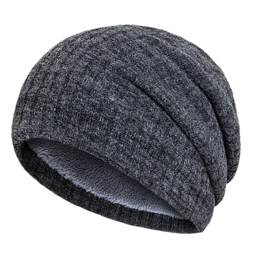 Herren Unisex Beanie Mütze Wintermützen Wollmützen 骷髅头毛线帽 Strickmütze Schwarz Wein 100% Acryl Strick Gemütlich Freizeitskleidung Ausgehen Solide / einfarbig Warm Image