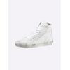 Sneaker HEINE, Damen, Gr. 39, weiß, Leder, Glattleder, Rindsleder, modisch, Schuhe
