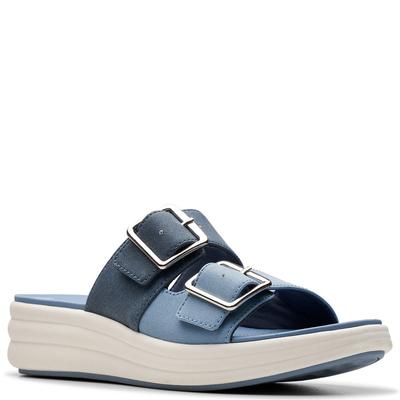 Clarks Drift Buckle - Womens 7 Blue Sandal W