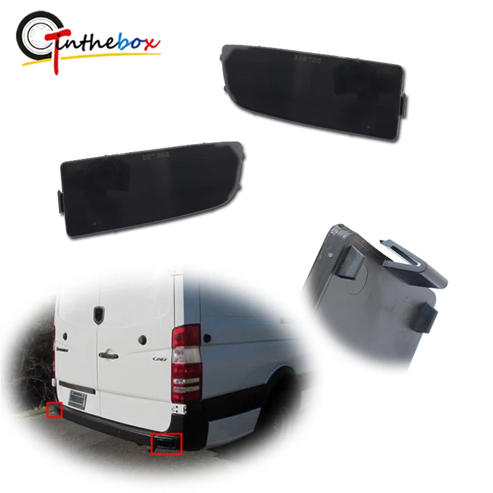 2 Stück Hecks toß stangen reflektor blinkt links rechts 2006 für Mercedes für Benz Sprinter W906 2015-2018 für Crafter 2008-2015 Image