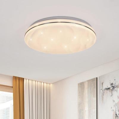 LED-Deckenleuchte Moderne Runde, 24W 2700LM Neutralweiß 4000K, Kreatives Sternenhimmel-Design für Image