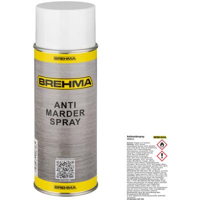 Brehma - Antimarderspray Marderschreck Marder Spray 400ml