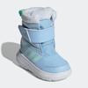 Winterstiefel ADIDAS SPORTSWEAR "WINTERPLAY KIDS STIEFEL", Damen, Gr. 25, blau (glow blau, blau spark metallic, clear mint), Synthetik, Textil, sportlich, Schuhe, Snowboots, Winterboots, Winterschuhe, für Kinder