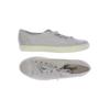 Paul Green Damen Sneakers, Gr. 6.5, grau, Leder