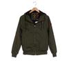 Element Herren Jacke, Gr. 46, grün, Baumwolle, Synthetik