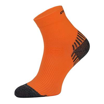 COMODO - Unisex Chaussettes de Contention pour Running Compression pour Sport - Orange Néon Image