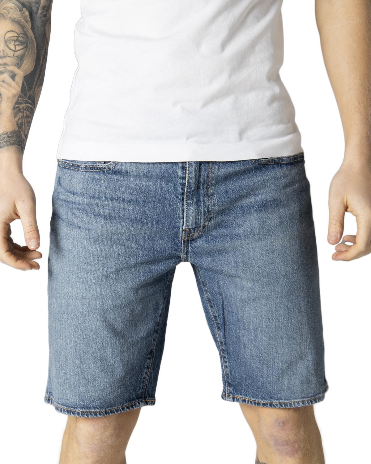 Bermuda Levi's 405 Standard Kurz Blau