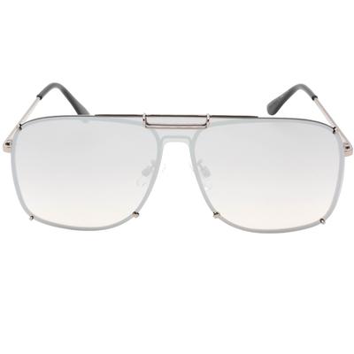 Guess GF0240 14C glanzende helle Ruthenium-Sonnenbrille