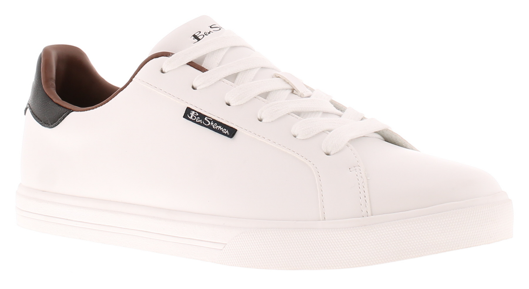 Ben Sherman Herren Schuhe Casual Chase weiß