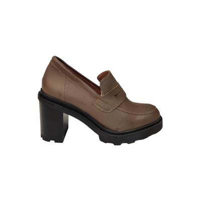 Damen-Monkstrap-Schuh Belang Farbe beige