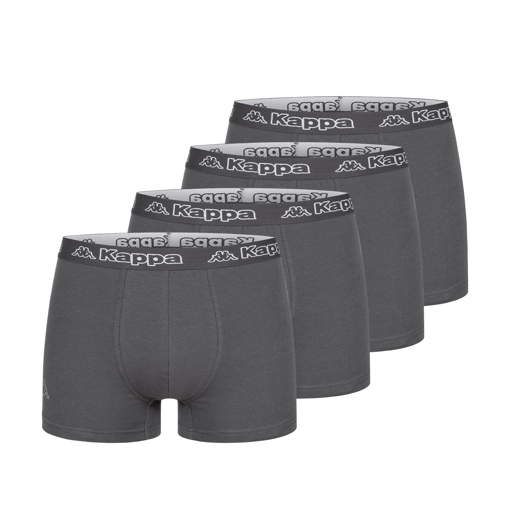 Kappa 4er Set Boxershorts in Anthrazit Image