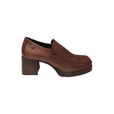 Damen Monkstrap Schuh Mis Alas Farbe Braun