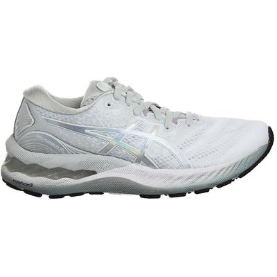 Asics Gel-Nimbus 23 Platinum Damen-Laufschuhe in Weiß