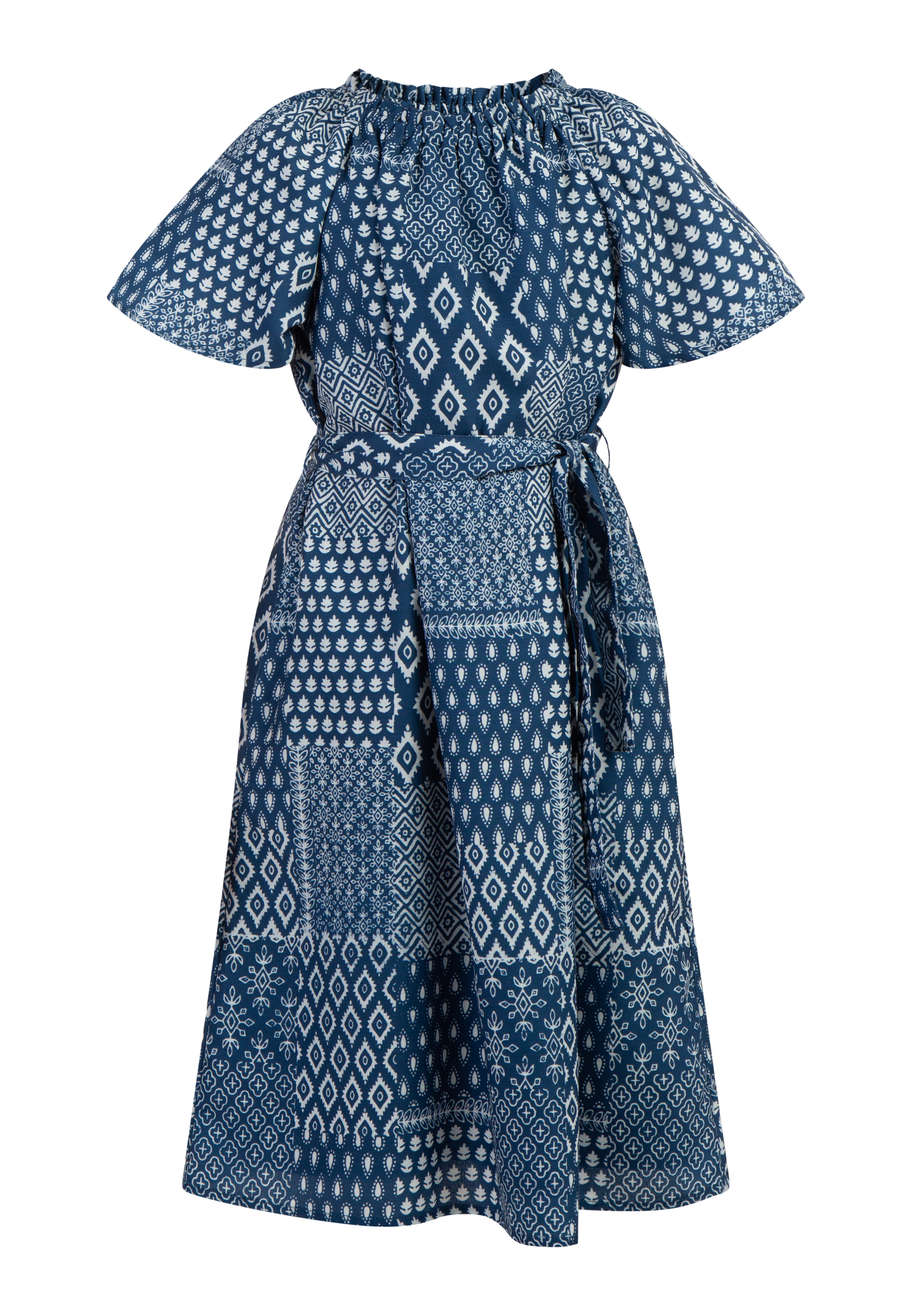 Dreimaster Kleid Mädchen (Kids) DUNKELMARINER DRUCK Image