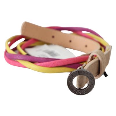 Kreisschnallengurtel aus gedrehtem Leder Image