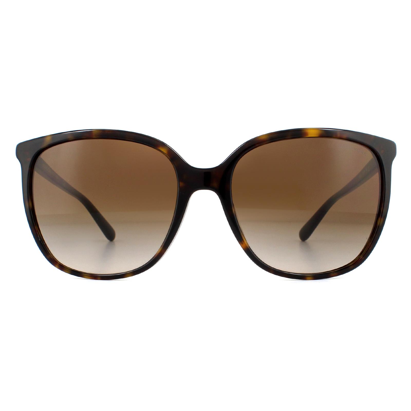Lunettes De Soleil Michael Kors Anaheim MK2137U 300613 Dégradé Brun De Tortue Sombre Image