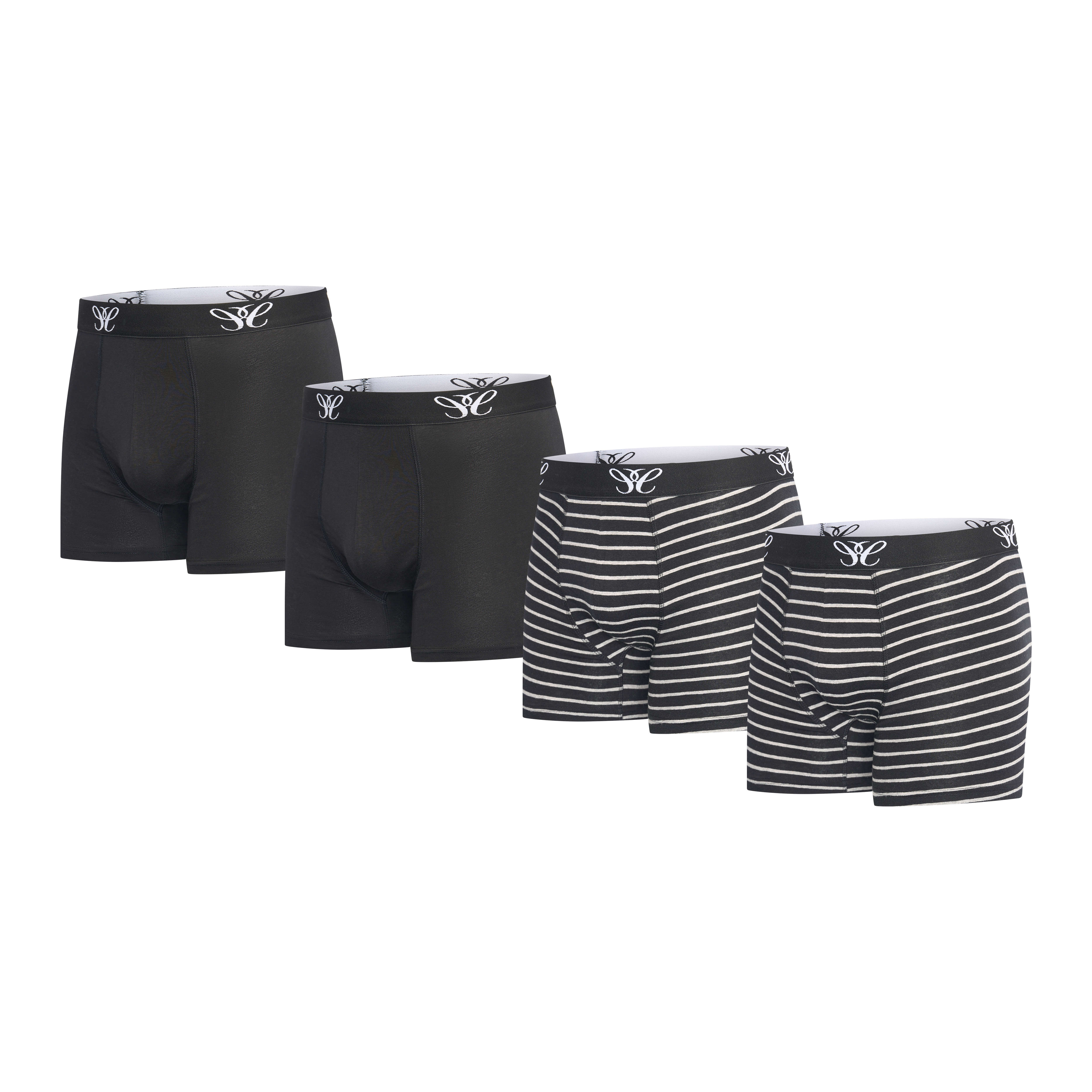 4-Pack Boxers von Cappuccino Italia in der farbe Schwarz und in größe XXL. Image