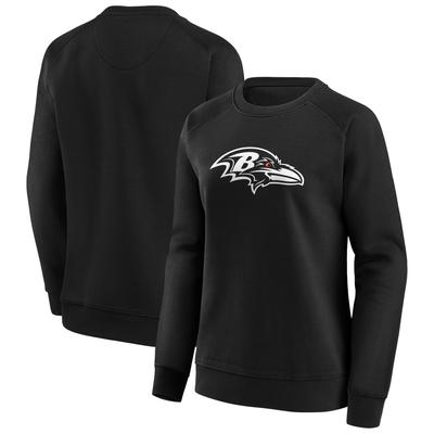 Baltimore Ravens Rundhals-Sweatshirt mit Mono-Logo und Grafik – Damen Image