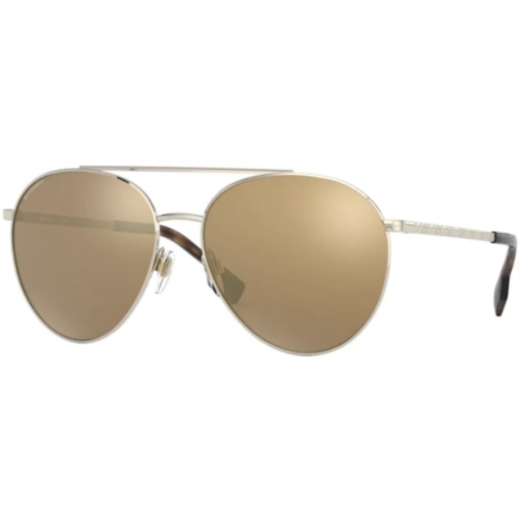 Burberry Accessories | Burberry Polarized Pilot Sunglasses B3115 | Color: Brown/Gold | Size: 59-16-145