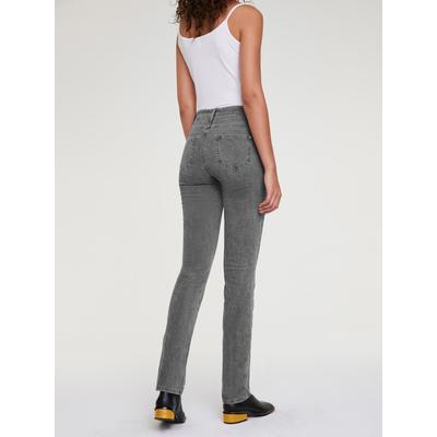 Cordhose HEINE, Damen, Gr. 36, Normalgrößen, grau (silbergrau), 98% Baumwolle, 2% Elasthan, unifarben, lang, Hosen Image