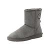 Schlupfboots O'NEILL "BESIANA WOMEN HIGH", Damen, Gr. 36, grau (monument), Synthetik, sportlich, Schuhe, Winterboots, Snowboots, Winterschuhe