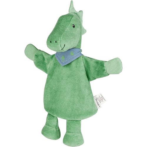 Handpuppe STERNTALER ""Dino Rexi"" Puppen grün (steingrün) Kinder für