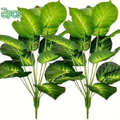 TEMU Simulation Of Plants-2 Plants, 18 , Suitable For , , And Decoration, Photographic | -free,