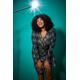 Roman Womens Curve Shimmer Stretch Wrap Dress - Silver - Size UK 26-28 | Roman Sale | Discount Designer Brands